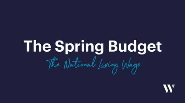 The Spring Budget - The National Living Wage