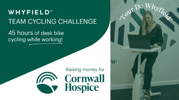 Tour De Whyfield - our team cycling challenge to raise money for Cornwall Hospice | Whyfield Accountants in Truro