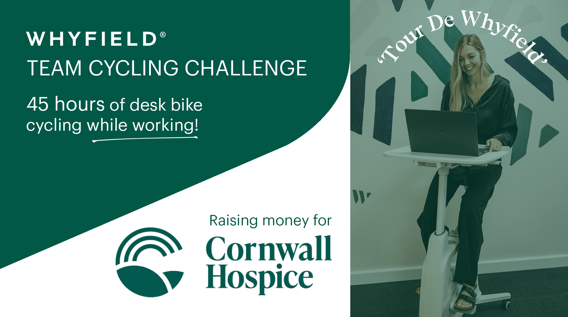 Tour De Whyfield - our team cycling challenge to raise money for Cornwall Hospice | Whyfield Accountants in Truro