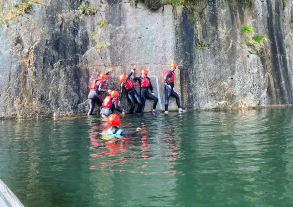 Taking part in the BF Adventure company day | Whyfield Accountants in Cornwall