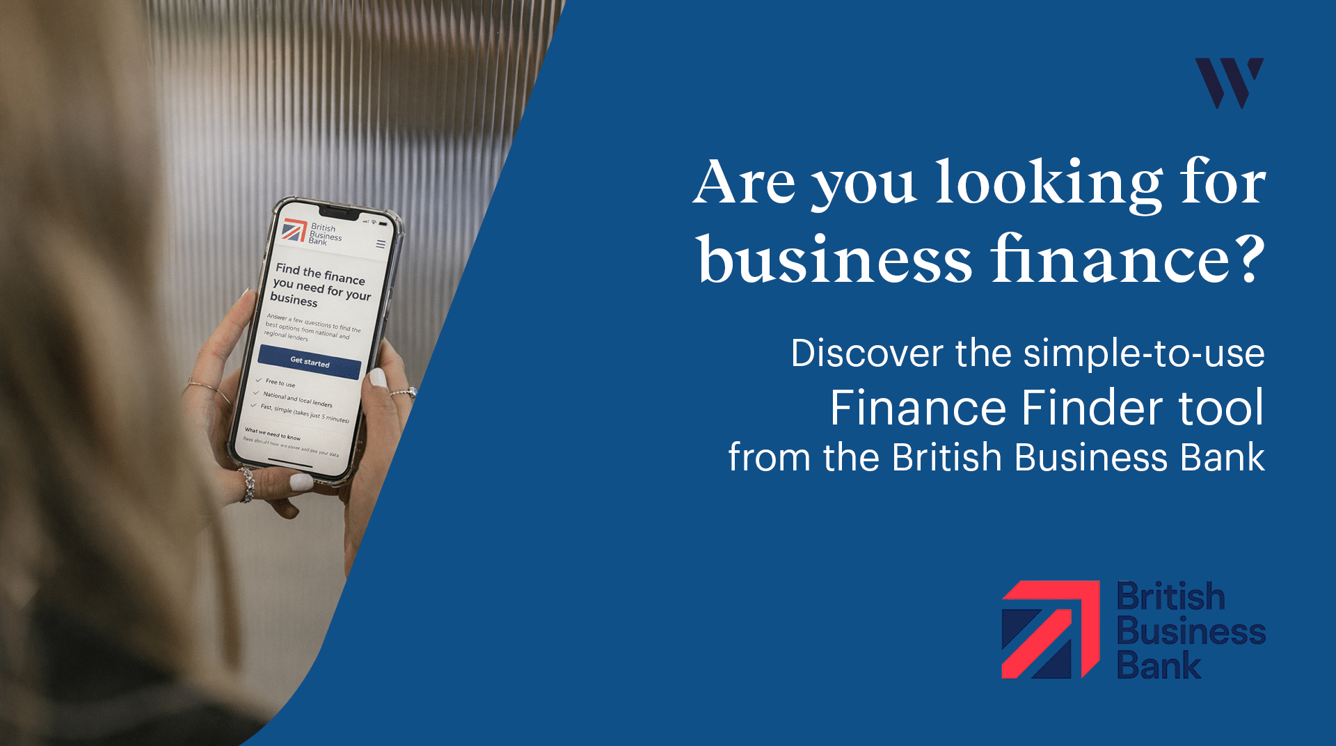 Finance Finder tool from the British Business Bank | Whyfield Accountants in Truro