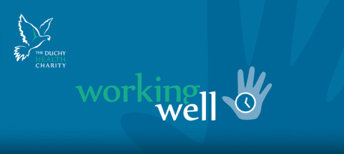 Working Well and The Duchy Health Charity award 2025 | Whyfield Accountants in Truro, Cornwall