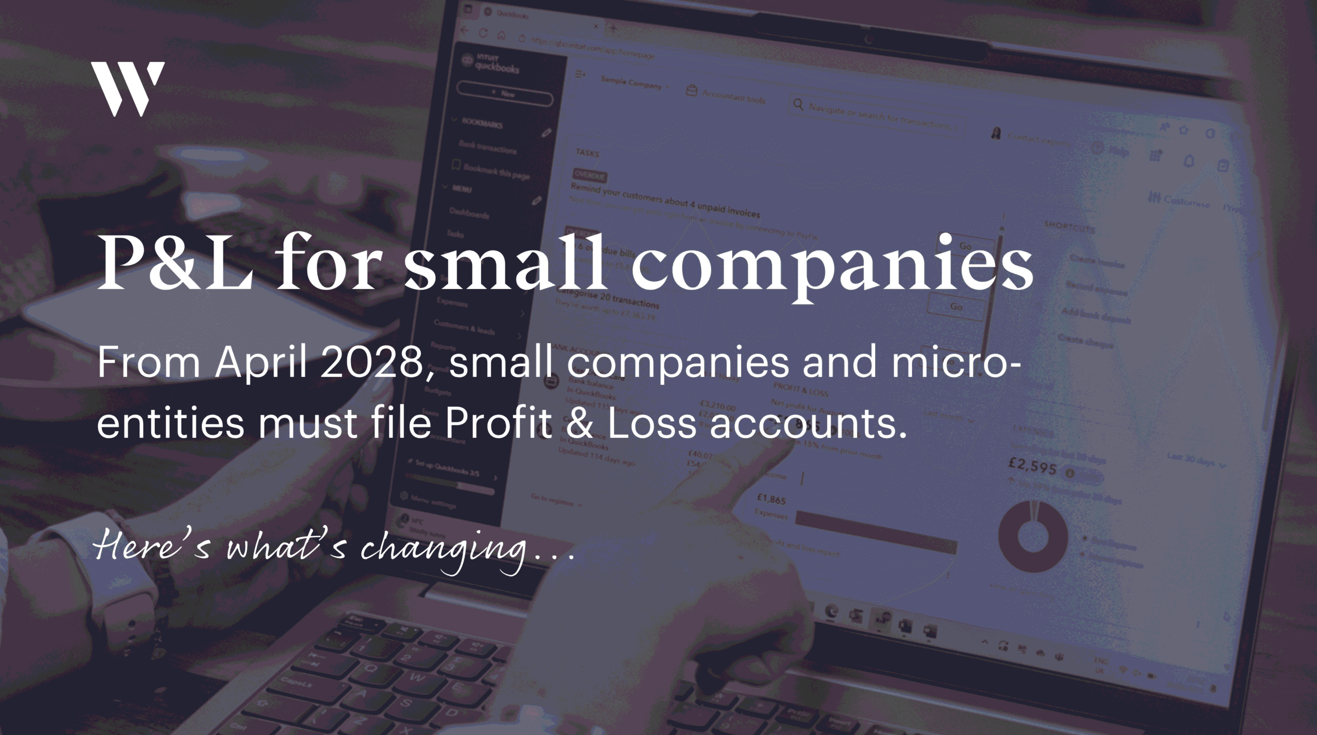 Profit and Loss for small companies update ahead of April 2028 | Whyfield Accountants in Truro, Cornwall